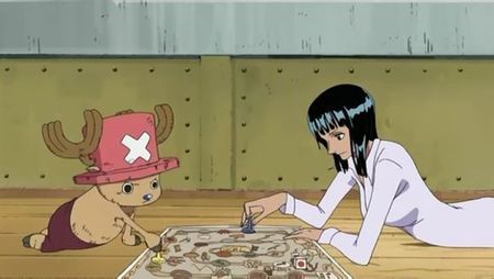 乔巴和罗宾被福克西他们催眠是动画的第几集?他们一起