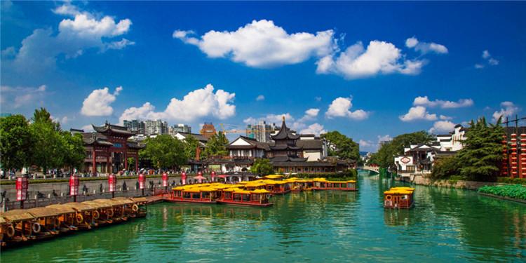 夫子庙秦淮河画舫日场南京城墙中华门景区二联票观秦淮美景登百年历史