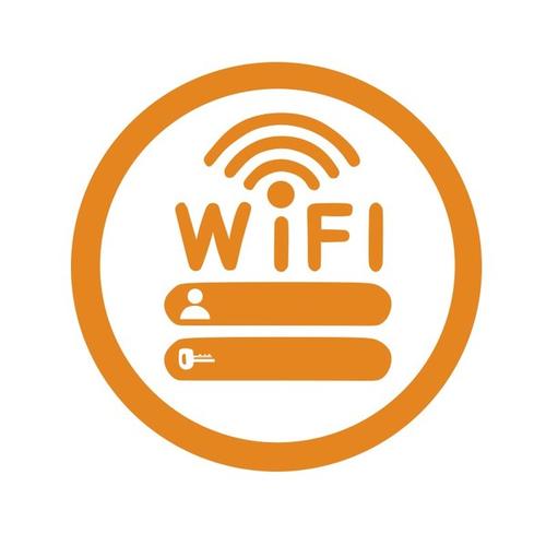 立体墙贴店铺装饰无线网标识贴纸创意 3d 免费上网温馨提示图标 wifi