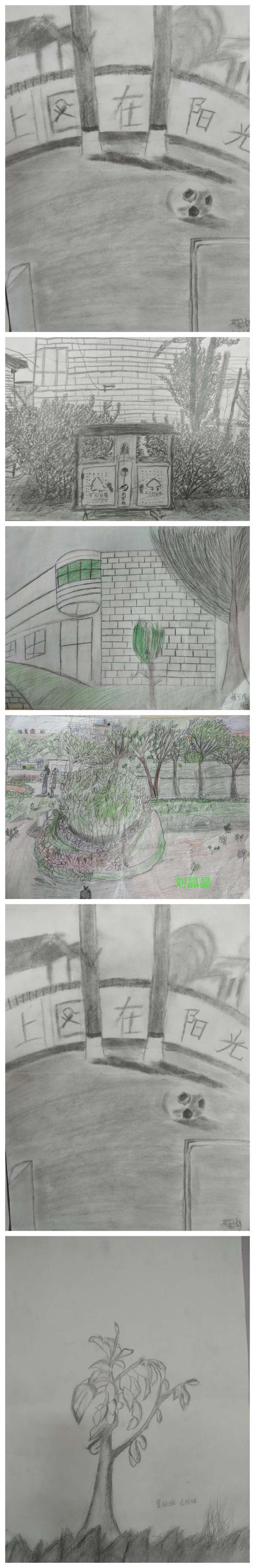 画画我们的美丽校园