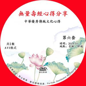 陶永吉第六套回次分享 学习六无量寿j经 1张dvd 光盘光碟