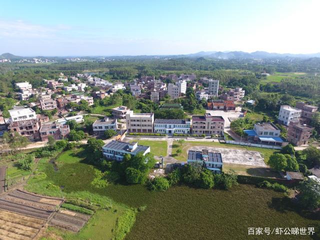 2019年廉江市石岭镇秋风江村航拍