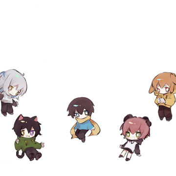 和谐友爱五人组 - 半次元 - acg爱好者社区