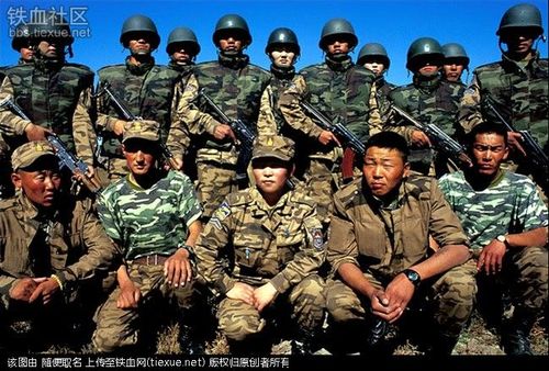 看看近日蒙古国军队(多图)
