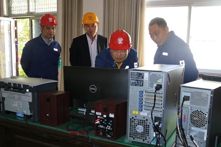 安康分公司总工程师毕宏伟深入紫阳检查指导工作