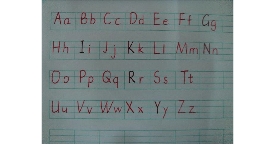 汉语拼音字母(字母写法规范)