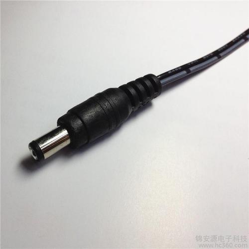 供应优质纯铜芯/dc视频监控电源线接头dc公接头/直流电源插头监控配件