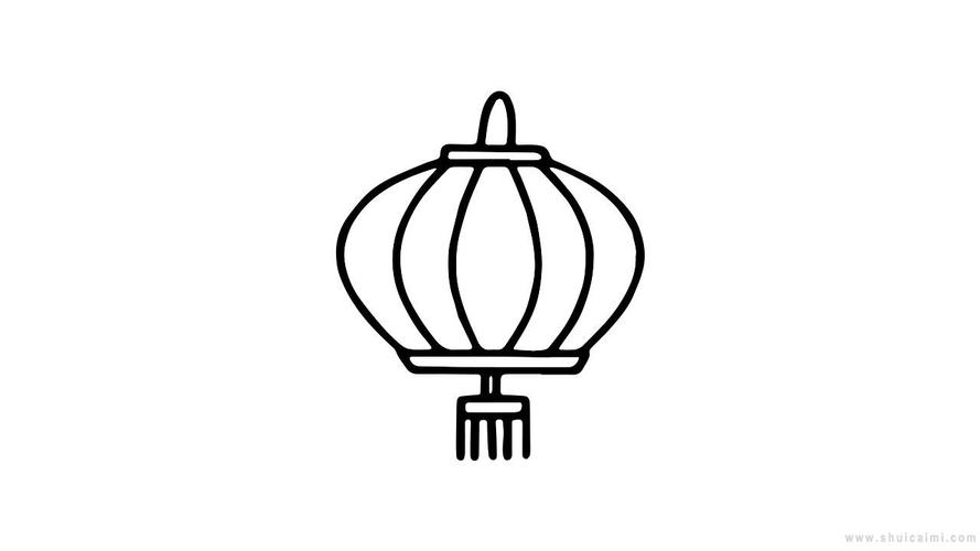 红灯笼简笔画怎么画红灯笼简笔画顺序