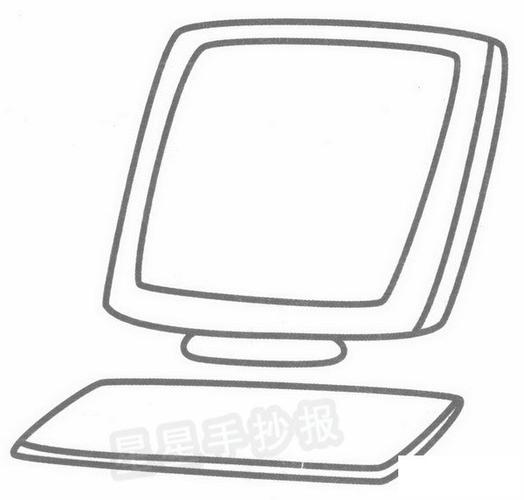 电脑简笔画图片画法