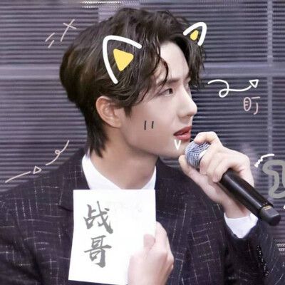 肖战王一博积木头像