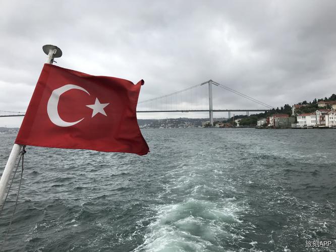 土耳其国旗,红底上面带一个星星和弯月,弯弯的月亮是伊斯兰教国家特