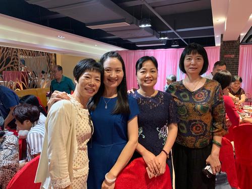 曾运芳,陈美萍,曾秀琼,李素琴友情合照