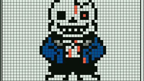 horror的像素图(渣渣画)