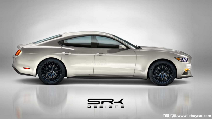 福特野马四门版渲染假想图与道奇charger展开竞争