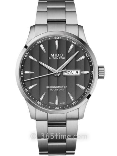 mido美度舵手系列multifort chronometer 1天文台腕表m038.431.11.