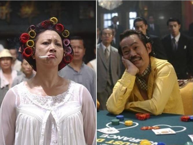 家铁线拳之外还有元华饰演的包租公的太极和元秋饰演的包租婆的狮吼功