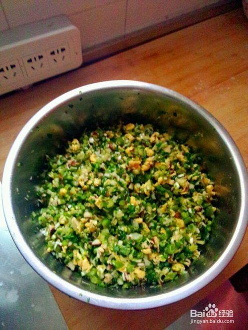 饺子馅的制作方法.