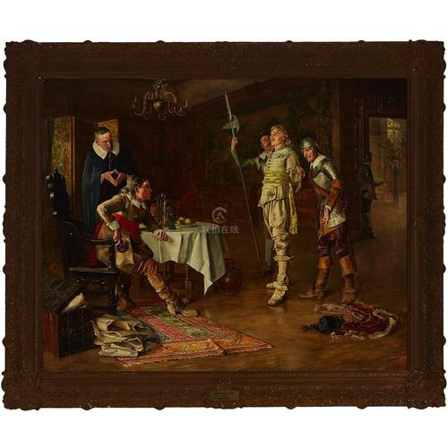 arthur ward (1859-1933), baffled (charles i and oliver cromwell