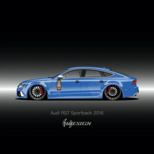 蛇皮袋绿分外潮东北棉裤别样红2016款奥迪rs7改装涂装设计