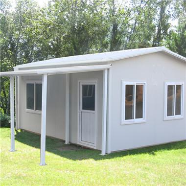 生产厂家直销度假居住用预制房屋 带门庭式活动板房