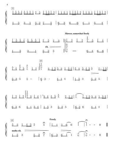 求river flows in you简谱 最好是12345的那种