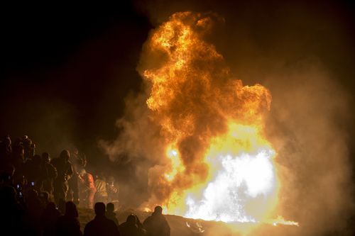 featuring: burning of the clavie where: burghead, united king