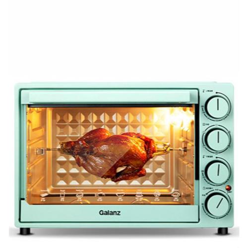 格兰仕电烤箱烤家用烘焙多功能全自动烤箱迷你小型40升l超大容量绿色