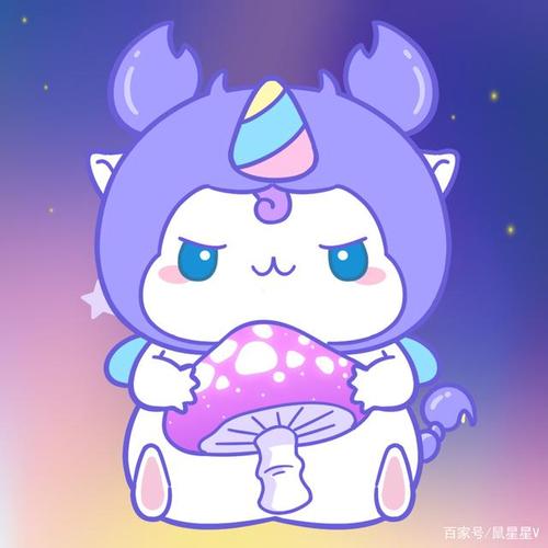 「鼠星星头像」十二星座系列头像