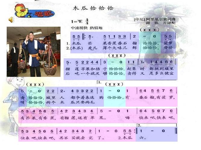 木瓜恰恰恰课件ppt