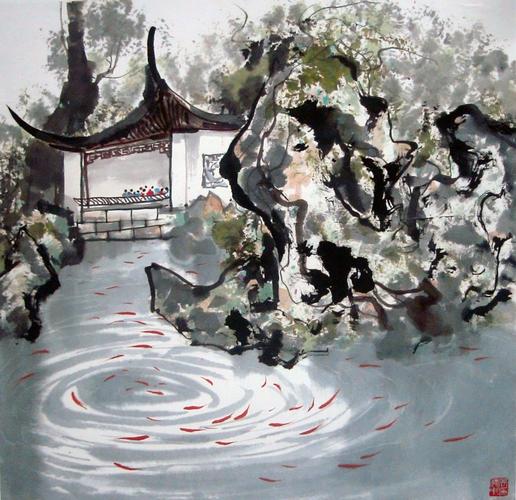 花港观鱼[复制品]