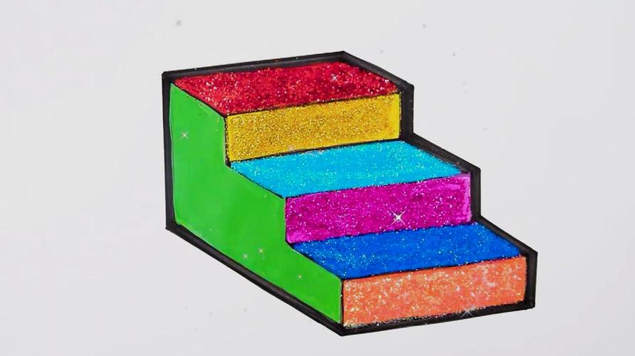 楼梯简笔画怎么画