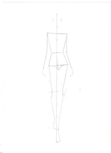 服装设计图手绘效果图步骤图手把手教你画出漂亮的服装画