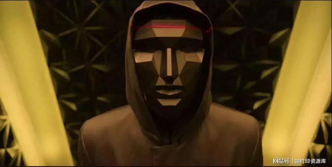 鱿鱼游戏这么火万圣节又要到了做款面具吧