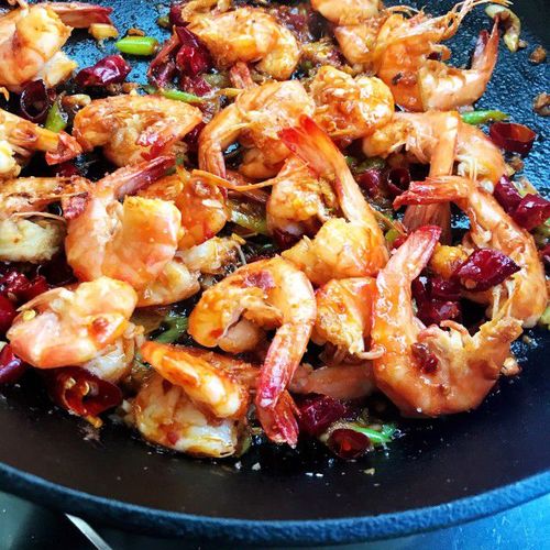 家常香辣虾,虾肉简单又好吃的做法,上桌就光盘