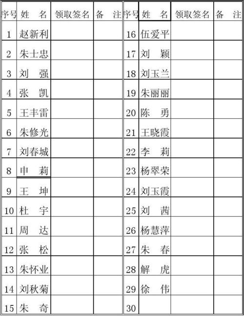 2015年春节礼品发放登记表新建 microsoft office excel 97-2003 工作