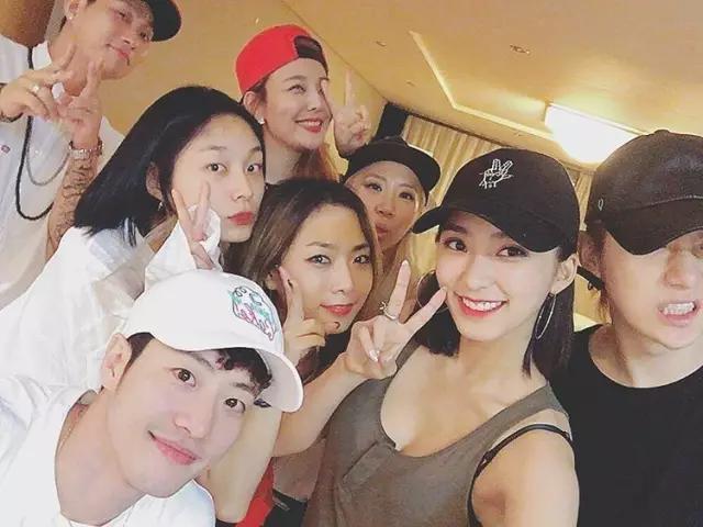 一直以来活泼可爱的性格收获大批粉丝的喜爱,就连wuli朴社长 朴宰范有