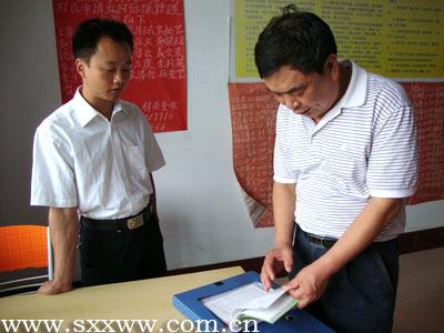 莘县"创先争优"指导组到古城镇督导检查