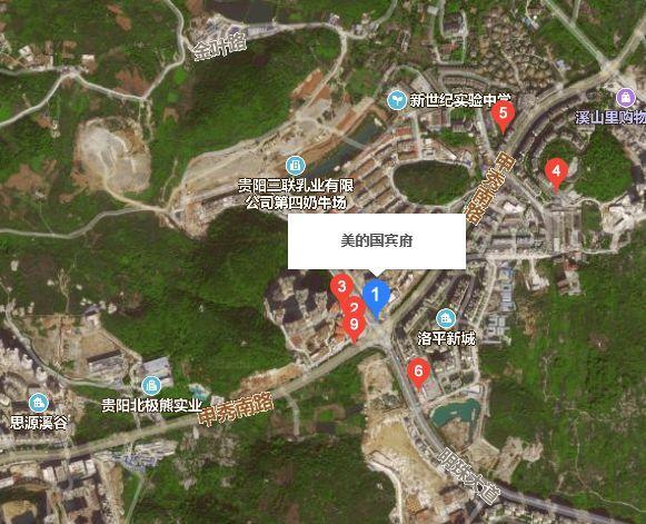 花溪主城区 4a级景区环绕1.