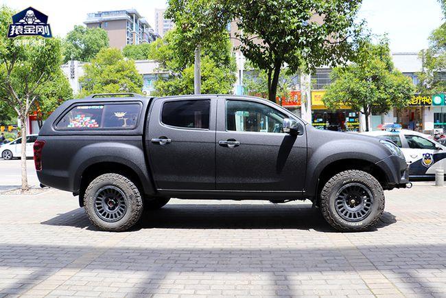 五十铃dmax改装整车喷涂猿金刚车身防爆装甲涂层耐磨防刮