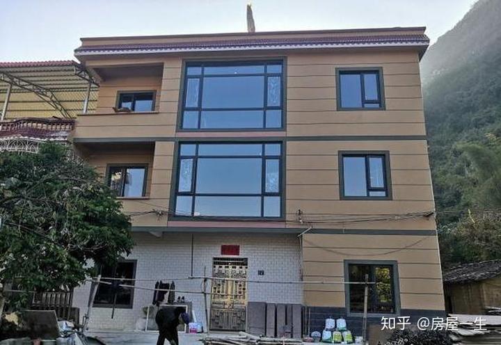 农村房子外墙还在刷白墙?你离别墅差一道外墙装修!
