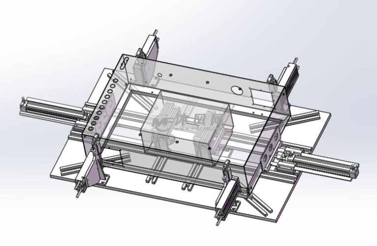柜体机器人焊接夹具工装 - 工装图纸 - 沐风网