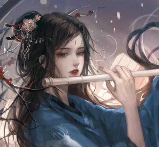 仙气古风女生头像|万事都要全力以赴 包括开心