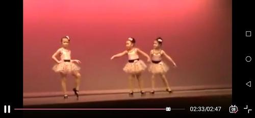 求一个几个小女孩跳芭蕾舞的图,大概是个表情包?