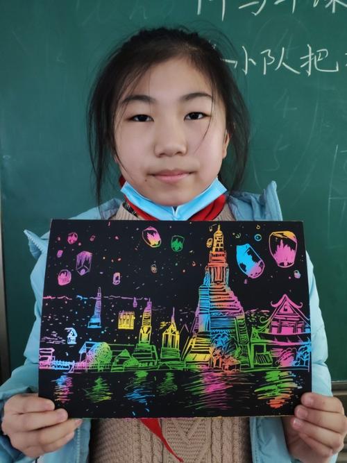 炫彩刮画作品展示5.