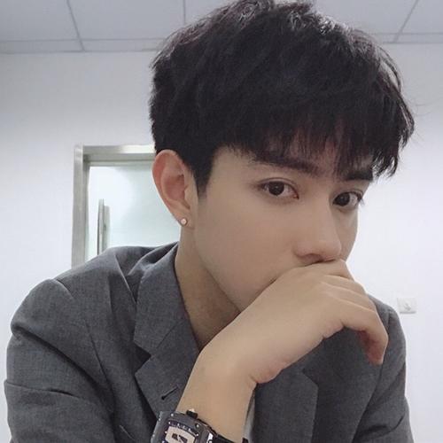 音网红假发男短直发斜刘海逼真自然蓬松帅气男生韩版短发型假毛优惠券