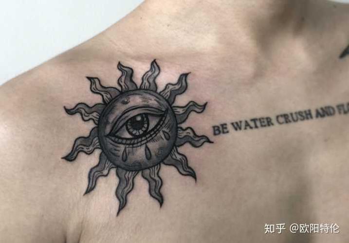 都看见我的这几处大纹身了(有天在家里喝酒衣服比较低胸哈哈哈哈哈)