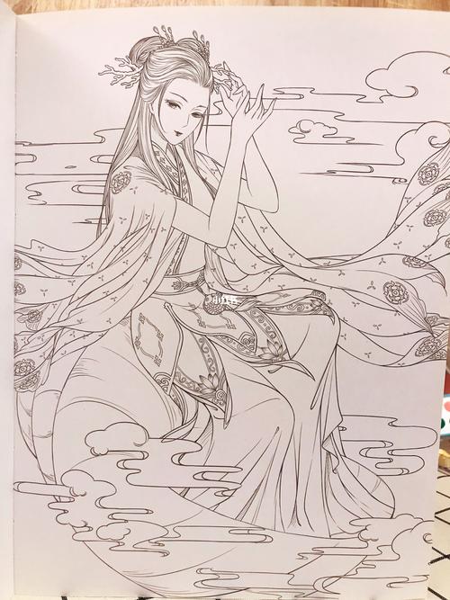 准备接下来画一套山海经人物志