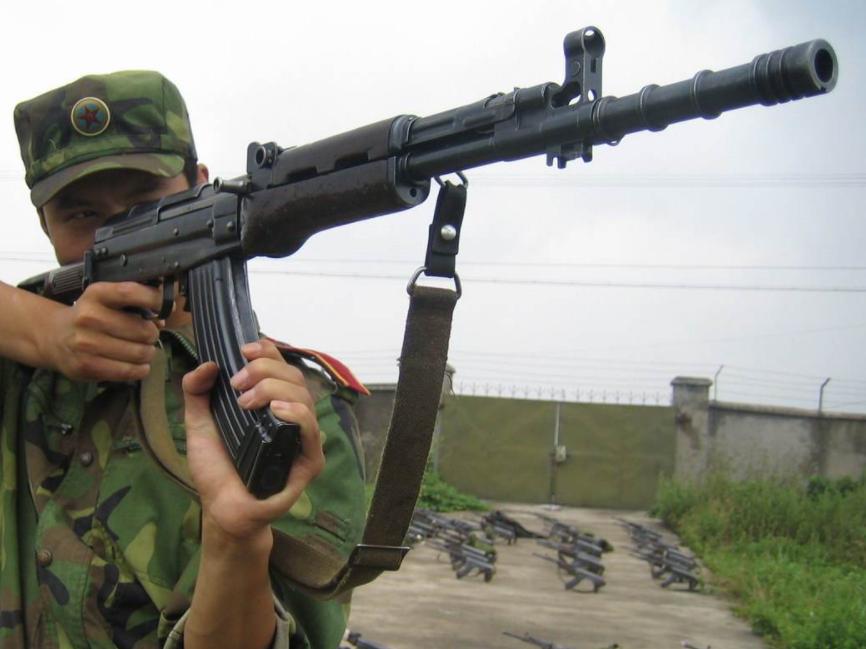 中国老兵最爱的八一杠