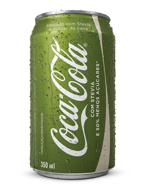 coca-cola stevia : stevia"s packshot to the coca