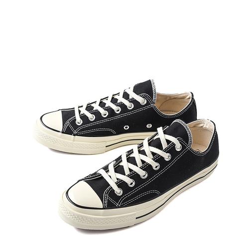 converse/匡威 2018年秋冬 1970s三星标黑 男女同款 低帮耐磨帆布鞋